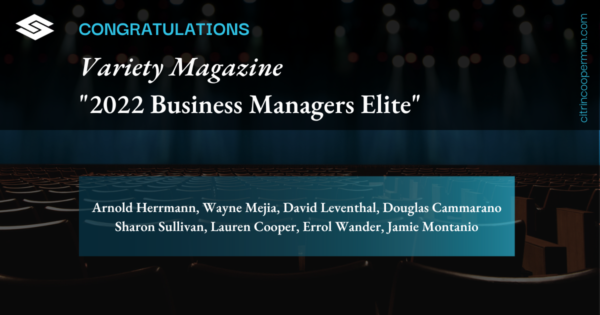 Variety's Business Managers Elite