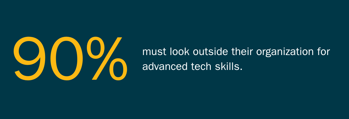 90 for advanced tech skills