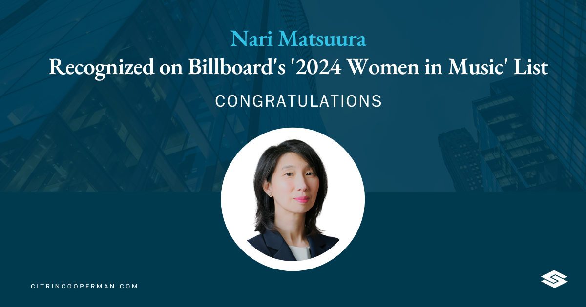 Nari Matsuura Recognized on Billboard's '2024 Women in Music' List