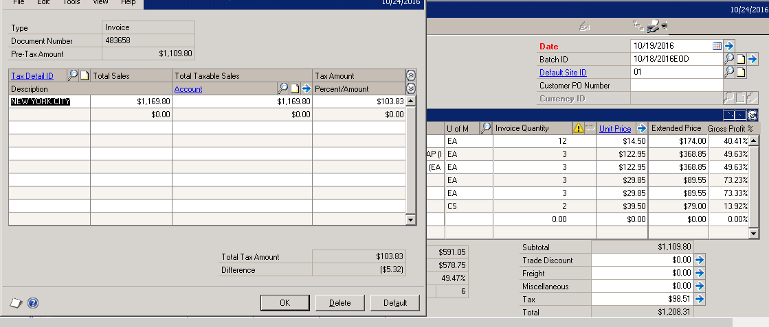 Microsoft Invoices Troubleshoot Posting Errors in Dynamics GP (2)
